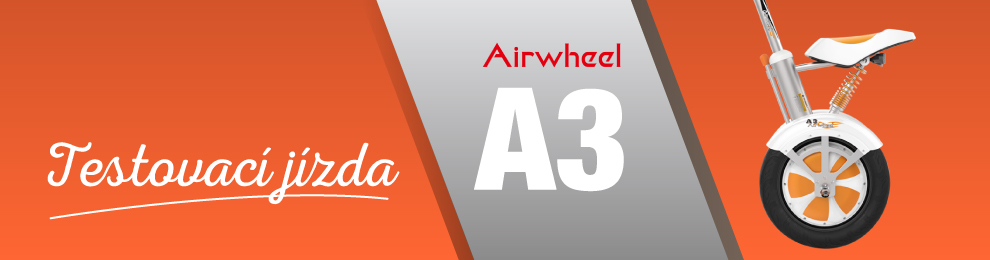 Airwheel A3_testovaci jizda_video